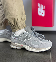 Чоловічі жіночі кросівки New Balance Nb 1906R Protection Pack Grey взуття Нью Баланс сірі замшеві демісезон весна осінь