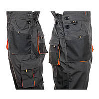 Спецодяг FORECO Reis напівкомбінезон робочий штани захисні на лямках з кишенями, робочий напівкомбінезон