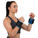 Обтяжувачі-манжети для рук та ніг SP-Sport FI-1302-4 2x2кг, фото 7