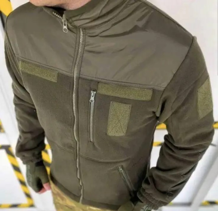 Кофта флісова Basic Olive