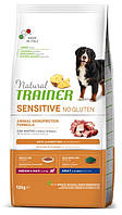 Сухой корм для собак средних и больших пород Natural Trainer Dog Sensitive Medium&Maxi With Duck 12 кг с уткой