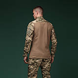 Тактична сорочка Core Combat Shirt, довгий рукав, комбіновані матеріали. Піксель (мм-14). S, фото 3