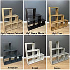 Сучасний Стелаж роздільник кімнати на 6 секцій, фото 4