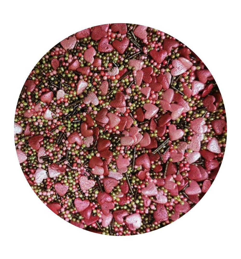 Посипка цукрова перламутровий мікс, 15г, фото 1