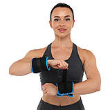 Обтяжувачі-манжети для рук та ніг з металевими кульками SP-Sport FI-1303-3 2x1.5кг, фото 6