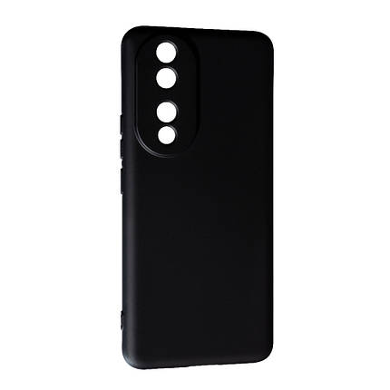 Силіконовий чохол Case SMTT (AA) для Honor 90 Black, фото 1