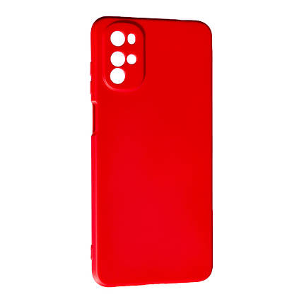 Силикон Case SMTT Motorola G22,  Red, фото 2