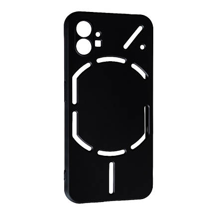 силікон Case SMTT Nothing Phone 1, Black, фото 2