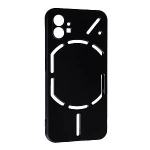 Силіконовий чохол Case SMTT (AA) для Nothing Phone 1 Black