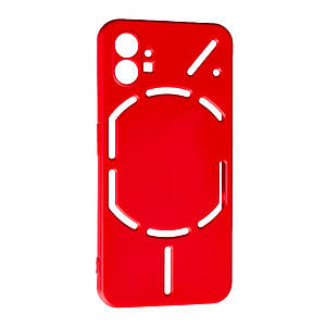 Силіконовий чохол Case SMTT (AA) для Nothing Phone 1 Red