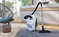Мощный пылесос Gorenje VCEA21GLW на 700Вт для квартиры, Бытовой пылесос с мешком и щеткой Xpand Zone
