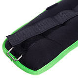 Обтяжувачі-манжети для рук та ніг з металевими кульками SP-Sport FI-1303-3 2x1.5кг, фото 5