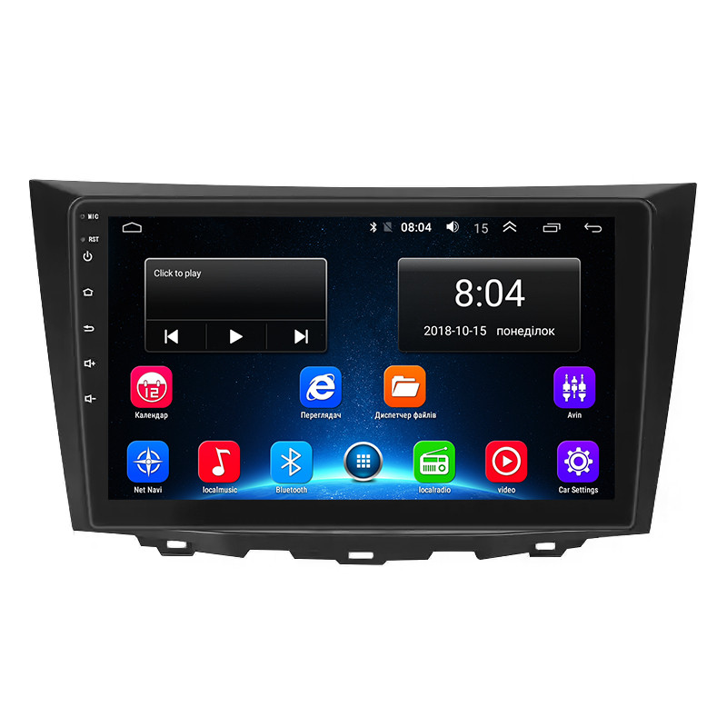 Штатна магнітола Lesko для Suzuki Kizashi 2009-2014 екран 9" 2/32Gb Wi-Fi GPS Base Сузукі Кізаші