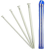 Прямі спиці пластик 40 см