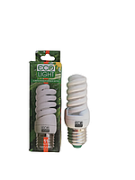 Энергосберегающая лампа ECO LIGHT 11W 11Вт E27 2700К теплый мягкий желтый свет