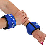 Обважнювачі-манжети спортивні для рук Zelart FI-6221-1_5 2x0.75кг, фото 5