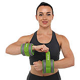 Обважнювачі-манжети для рук і ніг водонепроникні 2х0.5 кг Zelart FI-7210-1, фото 7
