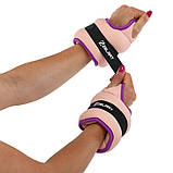 Обважнювачі-манжети для рук із фіксацією на великому пальці 2х1 кг Zelart FI-1965-2, фото 9