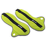 Обважнювачі-манжети для рук із фіксацією на великому пальці 2х1.5 кг Zelart FI-1965-3, фото 3