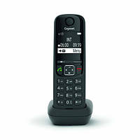 Дополнительная трубка DECT Gigaset AS690HX, чёрный S30852H2870R601 (код 1537666)