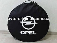 Чехол для запасного колеса Opel (Опель) с логотипом. Изготовление 1 день.