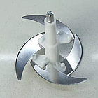 Блендер-подрібнювач на 2л, 1300Вт, Rainberg RB-2202 / Подрібнювач для кухні / Кухонний чоппер, фото 5