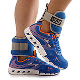 Обтяжувачі-манжети для рук та ніг з металевими кульками Zelart FI-1964-2 2x1кг, фото 5