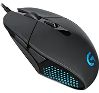 Игровая мышь компьютерная проводная Logitech G302 Мышка геймерская с подсветкой для компьютера