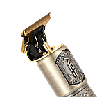 Акумуляторна машинка для стрижки від USB + 4 насадки, VGR V-073 / Бездротовий чоловічий тример для стрижки, фото 4