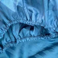 Простынь на резинке Arya Elmira AR-A107074-Dark-Blue 180х200 см темно-синяя