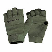 Перчатки тактические беспалые Pentagon Duty Mechanic 1/2 Gloves Olive Green L