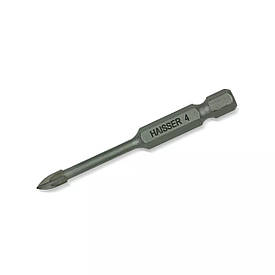 Свердло для скла та плитки CROSS HEAD 4 мм Haisser 2713304