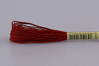 20 шт Нитка для вышивки мулине Airo бордовый цвет Код/Артикул 87