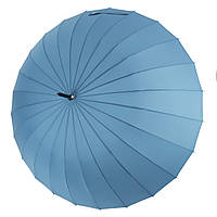 Качественный зонт трость Анти-шторм с 24 спицами с Большим куполом и механической системой открытия