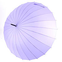 Зонт трость женский Анти-шторм с 24 спицами с Большим куполом и механической системой открытия