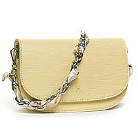Женская компактная сумочка Fashion маленькая женская сумка-клатч цвет желтый молодежная сумка