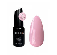Гель-лак Edlen Color 9 мл 06, нежно-розовый