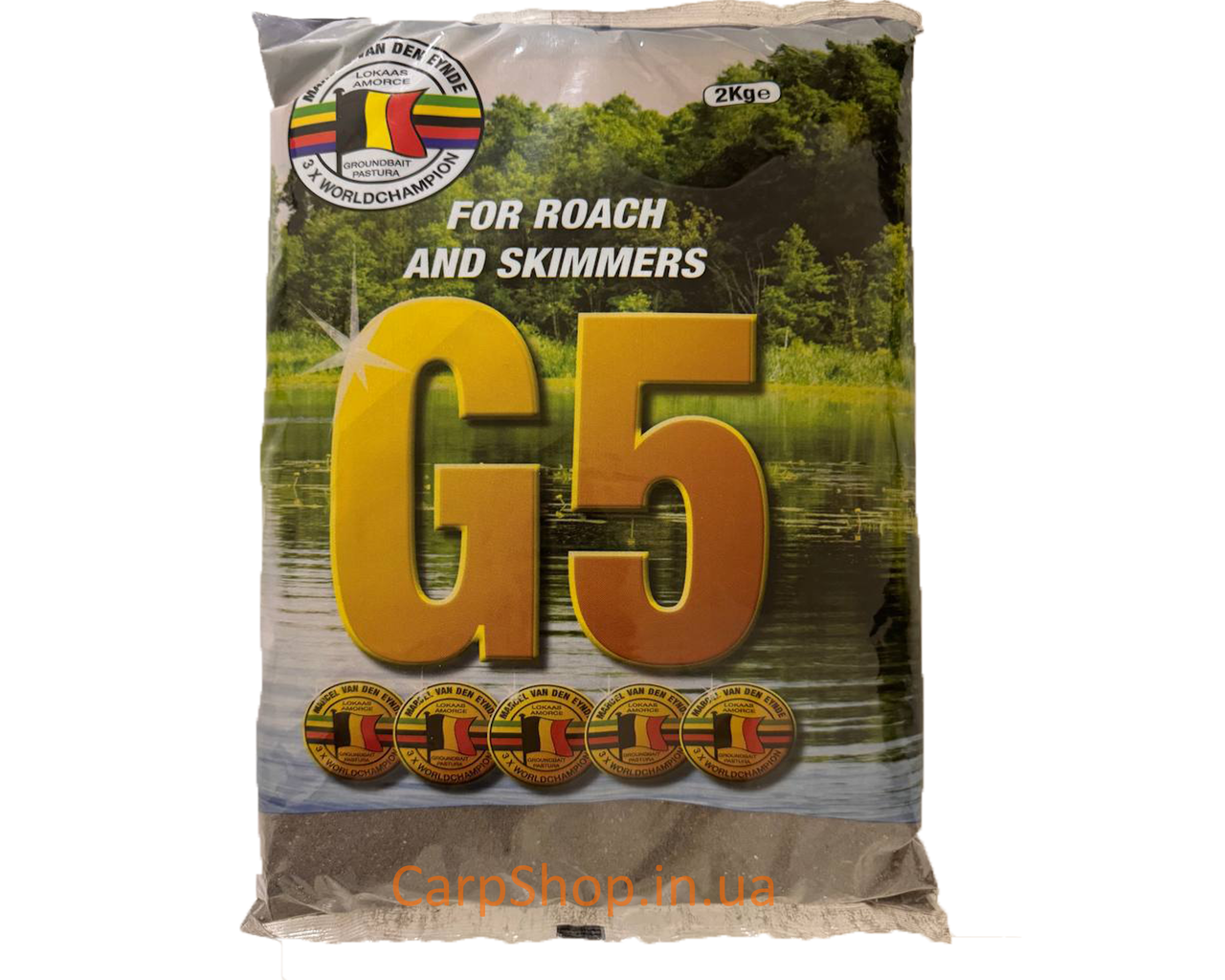 Прикормка VDE G5 Scotthorne Black 2кг черная, фото 1