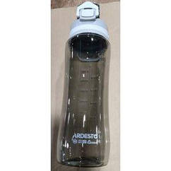 Пляшка для води Ardesto Purity, 800 мл, пластик, сірий (AR2280PG)