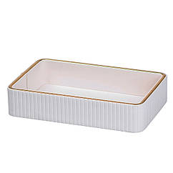 Органайзер для серветок 25 х 15.5 х 5 см підставка для серветок • серветниця на стіл кухонна прямокутна Lugi