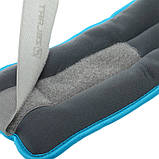 Обтяжувачі-манжети для рук та ніг з металевою стружкою Zelart FI-5733-3 2x1.5кг, фото 6