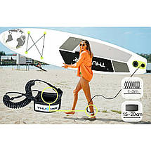 Надувна SUP дошка THUNDER Planet 320 см із веслом Lime Poland, фото 2