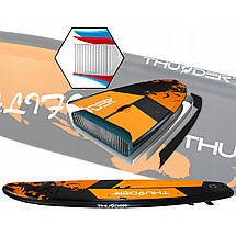 Надувна SUP дошка THUNDER Earth 365 см з веслом Poland, фото 4