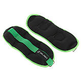 Обтяжувачі-манжети для рук та ніг з металевими кульками Zelart FI-7208-2 2x1кг, фото 4