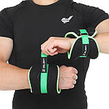 Обтяжувачі-манжети для рук та ніг з металевими кульками Zelart FI-7208-4 2x2кг, фото 10