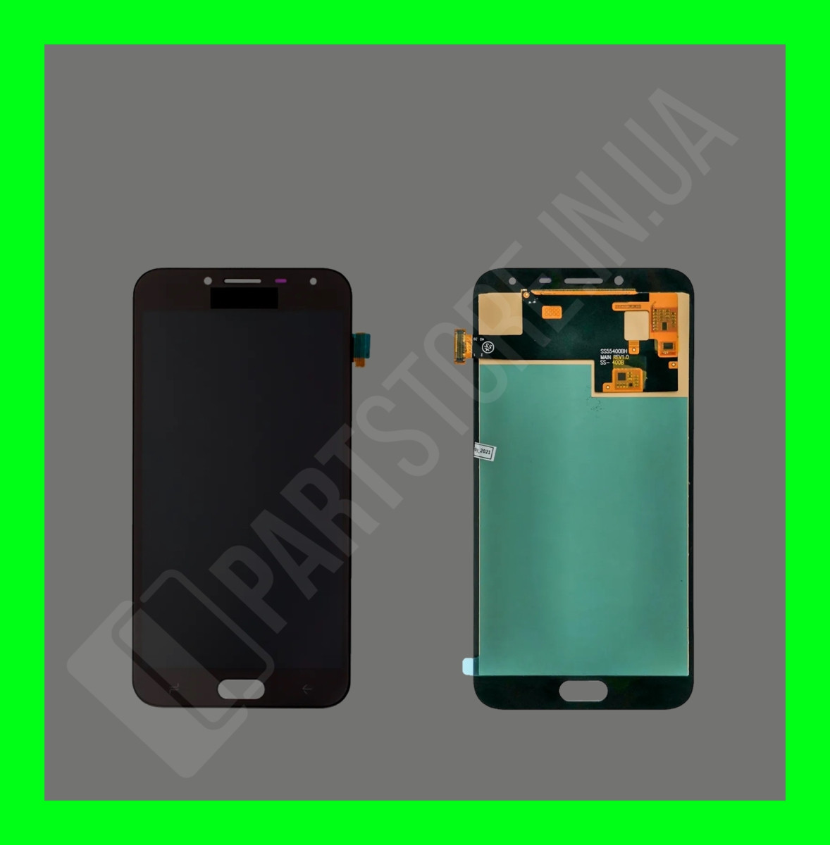 Дисплей Samsung J400 J4 2018 із сенсором, чорний (TFT, оригінал Китай)