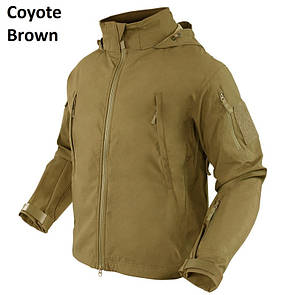 Софтшелл куртка без утеплення Condor SUMMIT Zero Lightweight Soft Shell Jacket 609 Medium, Coyote Brown