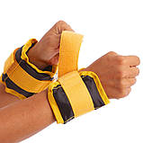 Обтяжувачі-манжети для рук та ніг з піском 2x0,25кг Champion ZA-2072-0_5, фото 3