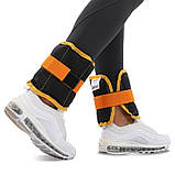 Обтяжувачі-манжети для рук та ніг з піском 2х0.5 кг Champion ZA-2072-1, фото 5