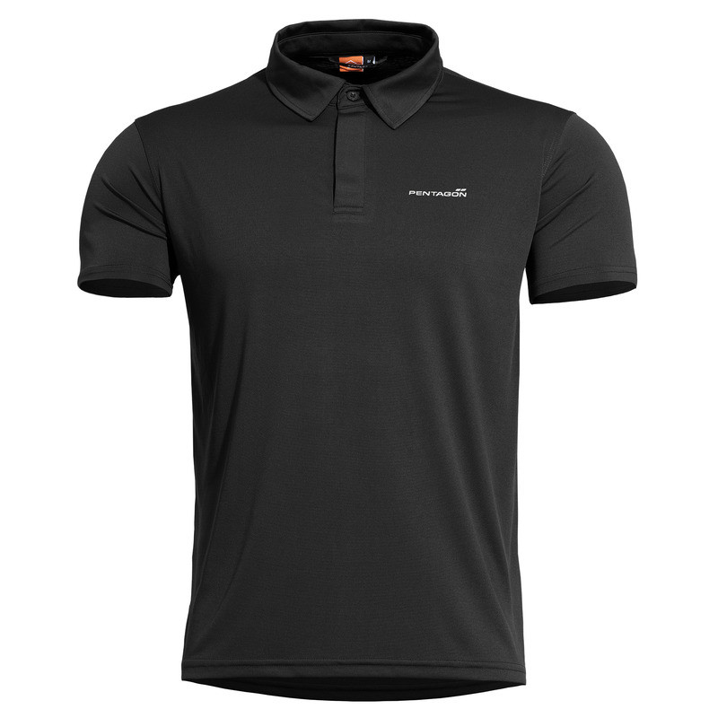 Поло Pentagon NOTUS QUICK DRY POLO K09028 Small, Чорний
